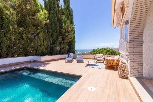 Rincón de la Victoria Casa | Villa con Piscina y vistas al mar