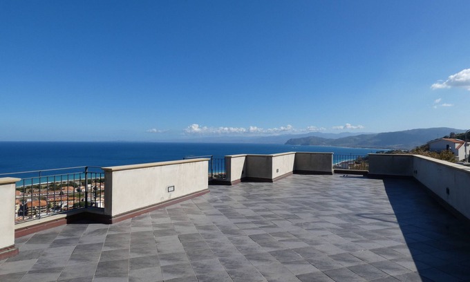 San Giorgio Villa | Villa con vista sulle Isole Eolie