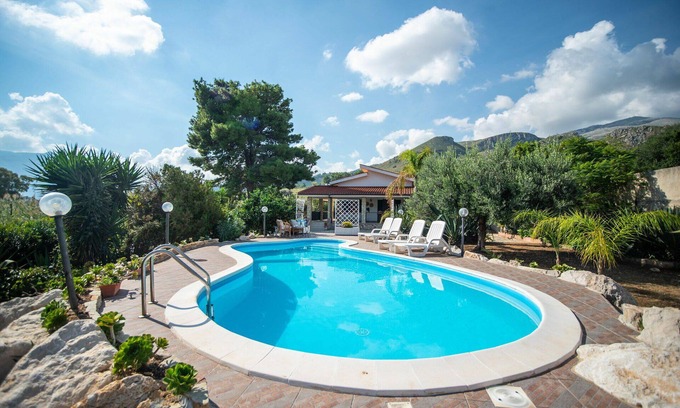 Scopello Villa | Villa en Scopello con 5 habitaciones, capacidad 9