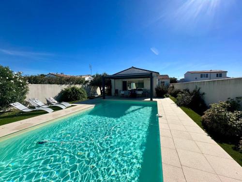 Sainte-Marie-de-Re Casa | Villa Coraly - piscine chauffée et jardin