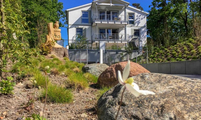 Binz Apartamento | Villa "Düne 4" - WG1 im EG mit Terrasse strandnah