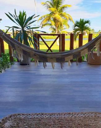 Estancia Apartamento | Villa das Águas - Térreo frente lago
