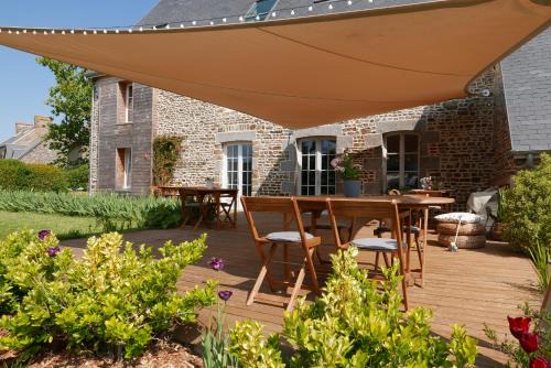 Dragey-Ronthon Apartamento | Villa de la Plage, la baie du Mont-Saint-Michel, sauna