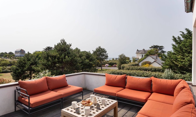 Rotheneuf-Le Pont Villa | Villa de la Roche - Magnifique villa vue mer