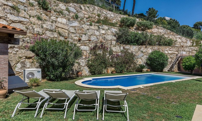 Sa Riera Villa | Villa de Luxe à Begur Vue Mercon vistas al mar, Wi-Fi y aire acondicionado