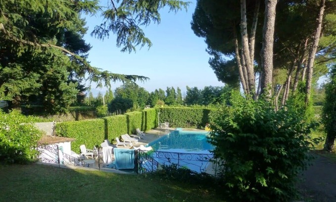 Velletri Villa | Immer Villa del Pórtico piscina