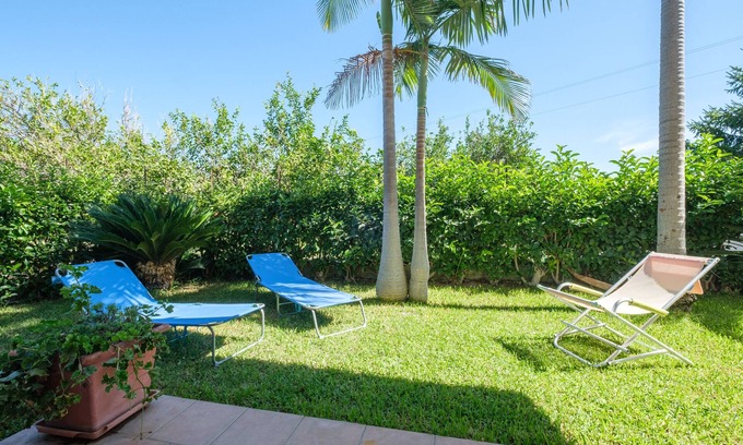 Tonnarella Villa | Villa "Delle Pomelie" con Jardín Privado, Balcones y Wi-Fi