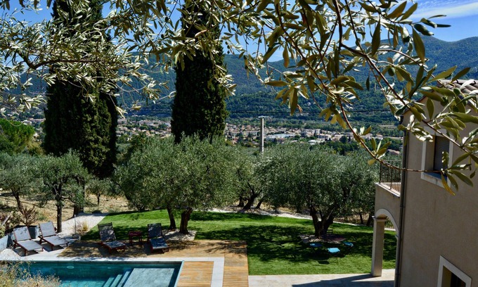 Nyons Villa | Villa des Tuillères, vista panorámica de Nyons
