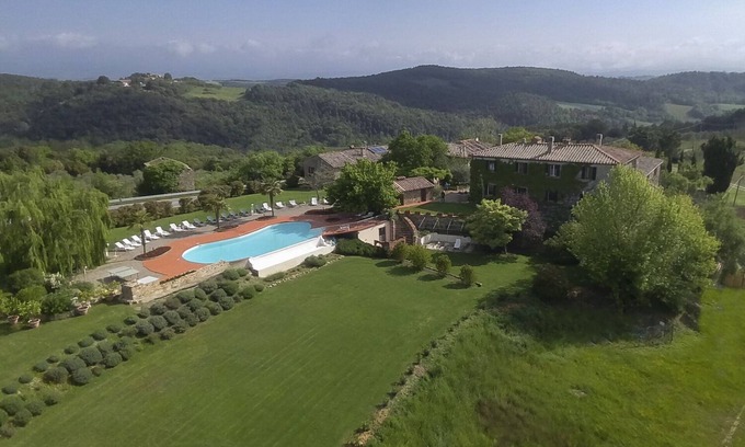 Murlo Villa | Villa Dipendenza, holding histórico con maravillosa piscina