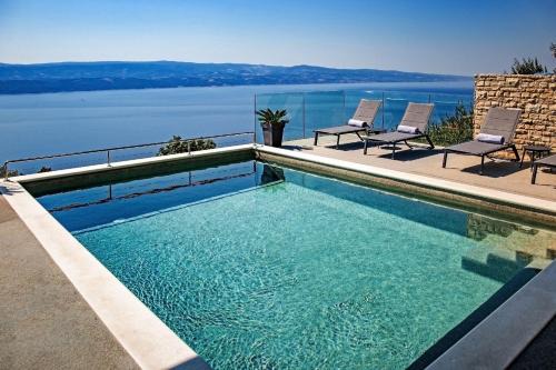 Celina Villa | Villa Dispet, sea view, pool, jacuzzi, sauna, cinema