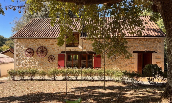 La Chapelle-Aubareil Casa | Villa 'Domaine De Caractère En Perigord' con piscina privada, terraza privada y Wi-Fi