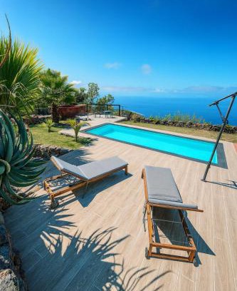 Tijarafe Apartamento | Villa El Topo -Piscina privada - Private pool - by Rural La Palma