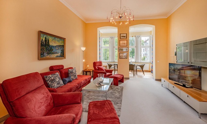 Seebad Heringsdorf Apartamento | Villa Elisabeth Seewind - modern furnishings very close to the beach