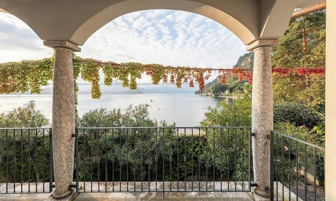 Lierna Villa | Villa "Elisabeth" con vistas al lago y a la montaña, terraza, jardín, balcón y Wi-Fi