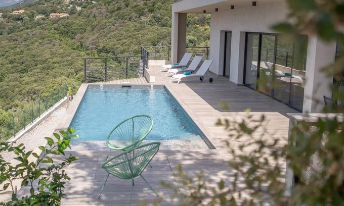 Viggianello Apartamento | Villa Elora sea view and swimming pool