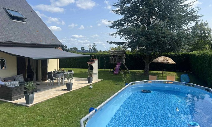 Graignes Casa | House with pool in Normandy
