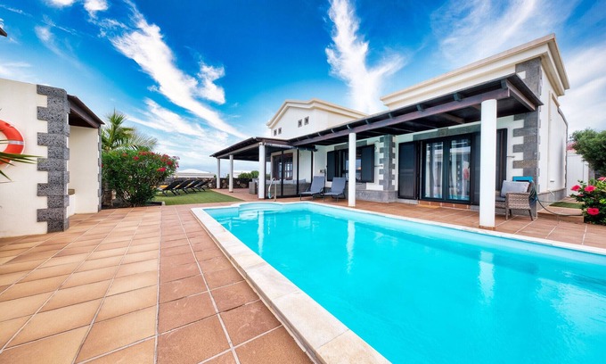 Playa Blanca Chalet De Esquí | Villa Endless Summer vista al mar