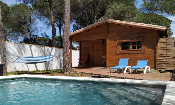 Los Gallos-Cerromolino Chalet De Esquí | Villa with private pool in La Barrosa