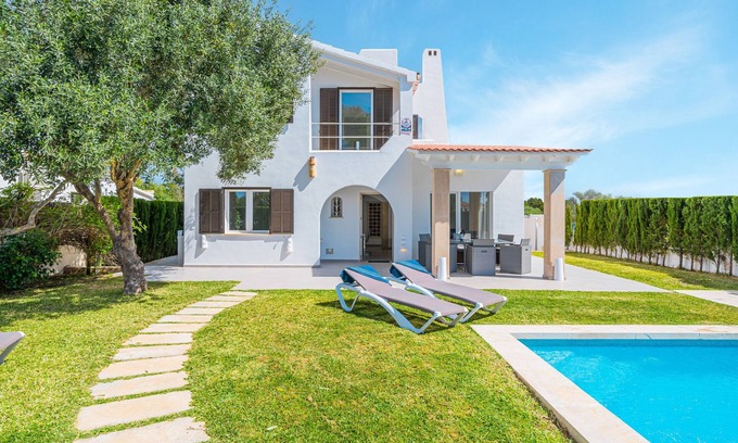 Llucmajor Villa | Villa 'Es Raco Sa Rapita' con vistas al mar, piscina privada y Wi-Fi