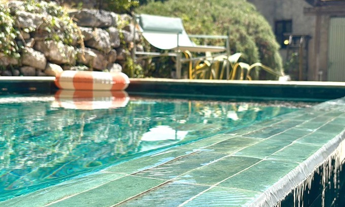 La Colle-sur-Loup Apartamento | VILLA ESTEY - Swimming pool- Jacuzzi - Nature view