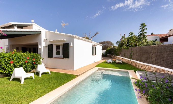 Cap d'en Font Villa | Villa 'Esther Vistas Al Mar' con vistas al mar, piscina privada y Wi-Fi