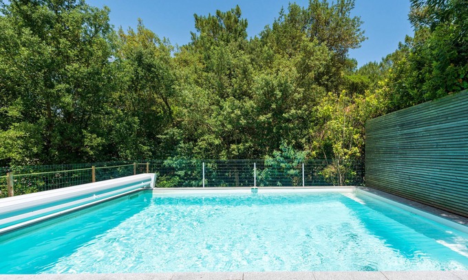 Soorts-Hossegor Casa | Villa Estrella entre lago y océano con piscina privada, terraza privada y Wi-Fi