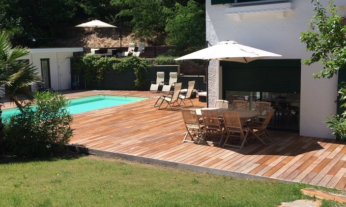 Pyla-sur-Mer Villa | MAGNIFICA VILLA 5 * - PYLA BEACH 6 a 8 PERS CLIM PISC CLIMATIZADO A PIE DE PLAYA 450M