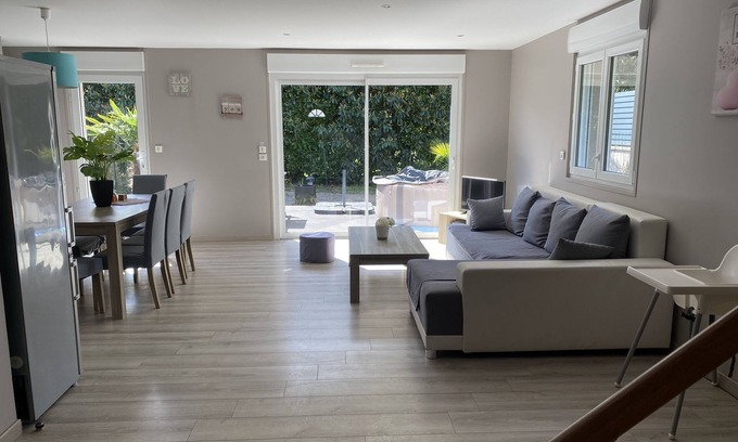 Merlimont Casa | Maison Merlimont + SPA * + JARDÍN + GARAJE - 6 a 8 personas en las Dunas- VILLA N ° 1