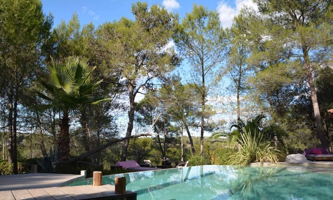 Saint-Clement-de-Riviere Villa | SOLEADA ZEN VILLA CON PISCINA INFINITA, HAMMAM Y VISTAS EN MONTPELLIER