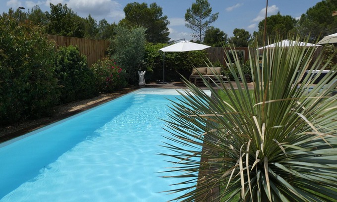 Saint-Clement-de-Riviere Casa | Villa 3 bedrooms 2 bathrooms + swimming pool border Montpellier North and edge of scrubland