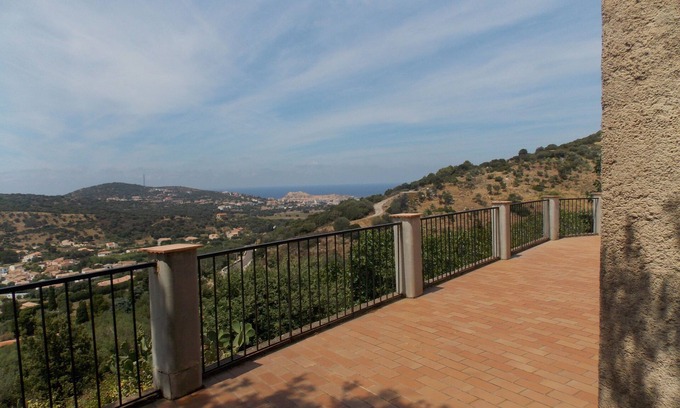 Santa-Reparata-di-Balagna Villa | Villa totalmente equipada, aire acondicionado, con 2Kms de Ile Rousse, vistas al mar ya la montaña