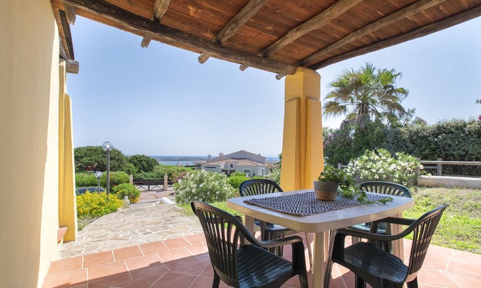 Punta De Su Turrione Villa | Villa "Giada" con vistas al mar, jardín y terraza