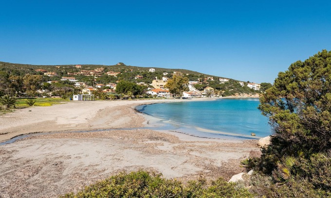 Maladroscia Villa | 'Villa Gina a due passi dal mare' con vistas a la montaña, jardín y A/C