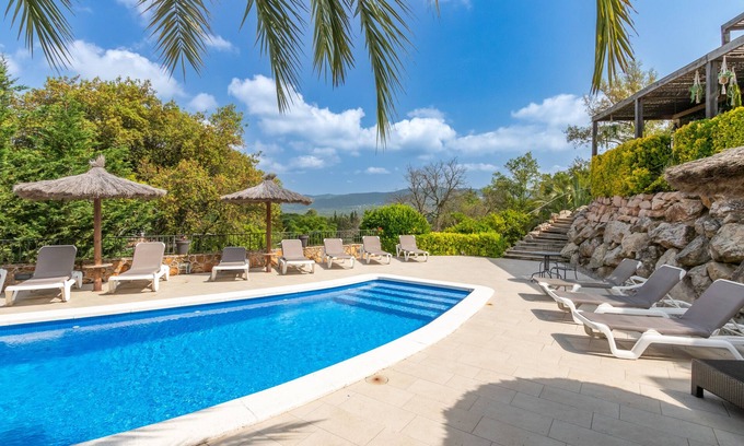 Santa Cristina de Aro Villa | Villa 'Golf' con vistas a la montaña, Wi-Fi y aire acondicionado