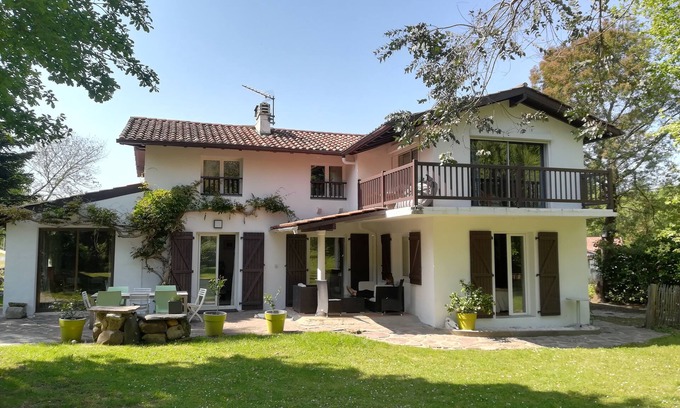 Ascain Casa | Villa Grand Calme, vista sobre la Rhune, plena naturaleza