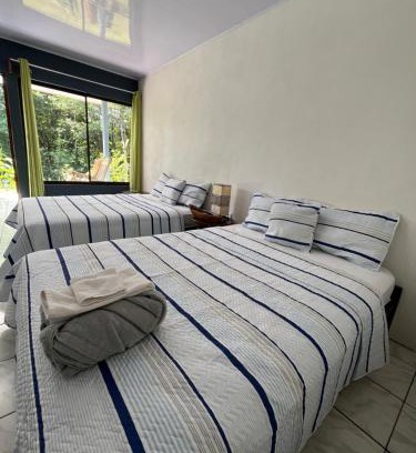 La Fortuna Apartamento | Villa Granja Agua Azul-wi-fi-AC-6 Personas-parqueo