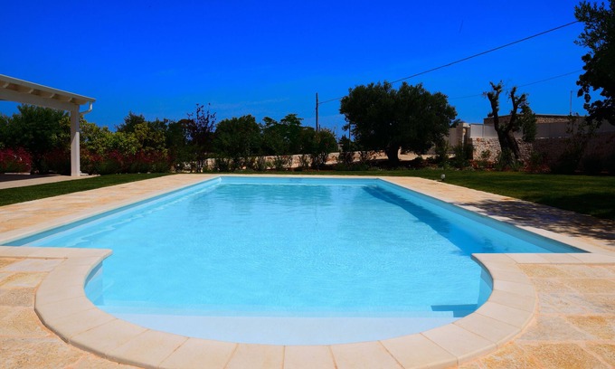 Polignano a Mare Villa | Villa Greta en Polignano a Mare, máxima relajación en la naturaleza entre mar y campo