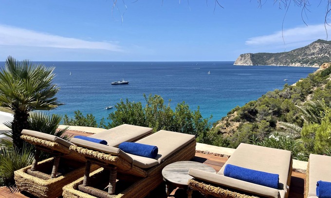 Sant Josep de sa Talaia Casa | Villa Horizon - Primera linea con vistas excepcionales y acceso directo al mar