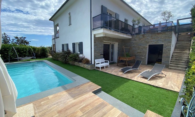 Bastia Casa | Villa Heated Pool & Slide - Beach 5 min & Center 10 min !