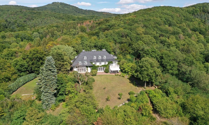 Bad Honnef Villa | Villa Heckenfels - lujo con vistas panorámicas cerca de Colonia y Bonn