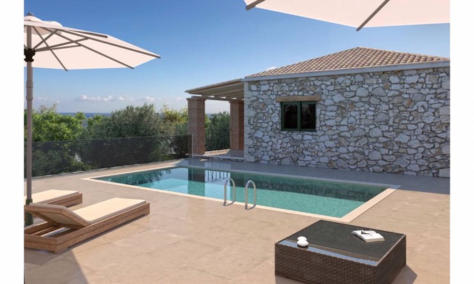 Marathias Villa | 150 m² Villa ∙ 2 habitaciones ∙ 7 personas