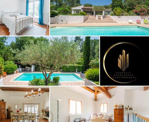 Le Muy Casa | Villa Hokiss Piscine privée dans parc 1 hectare