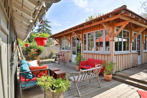 Cazaux Casa | Villa Honora - Joli maison arcachonnaise à Cazaux