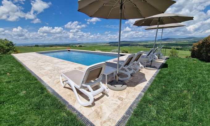 Pienza Casa | Granja con piscina, spa en el corazón de la Toscana Val d'Orcia Pienza Siena