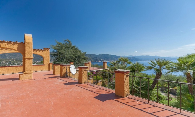 Santa Margherita Ligure Villa | Villa il Sogno en el parque de Monte di Portofino