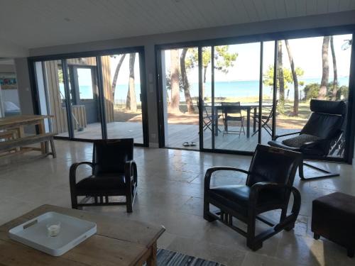 Rivedoux-Plage Casa | Villa Ile de Re avec acces mer du jardin