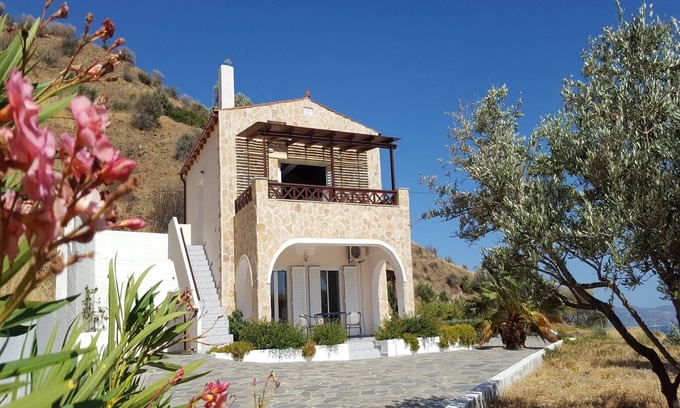 Vizari Villa | Villa en Agia Galini con Piscina