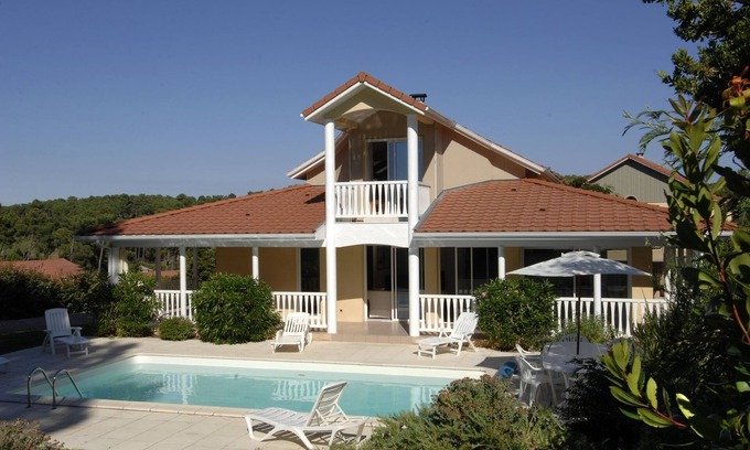 Lacanau-Ocean Villa | Villa en Aquitania con piscina privada