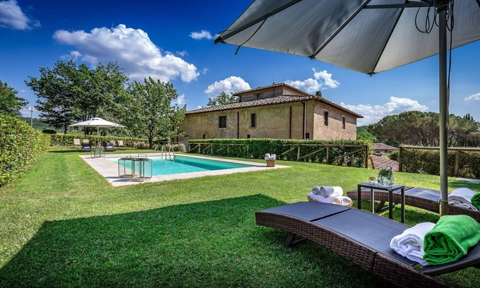 San Pietro in Bossolo Villa | Villa en Fabbrica con 5 habitaciones, capacidad 12