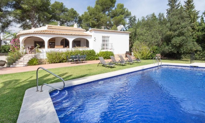 Urbanización La Mandarina Villa | Villa con piscina privada en Javea, en la Costa Blanca, España para 6 personas
